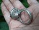 Old Rare Intaglio Roman Style Silver Carnelian Stone Ring Write Size 8 Us Roman photo 1