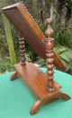 Antique Oak Dressing Table Swing Mirror With Drawer Mirrors photo 3