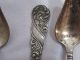Vintage Silver Plate 4 Royal Grapefruit Fruit Spoons 1890 Mermod Jaccard Co Flatware & Silverware photo 2
