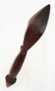 Antique Solomon Islands Short Wooden Carved War Club (dil) Pacific Islands & Oceania photo 3