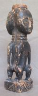 Rare Baoule Janus Carving - Guinean Forest (former ' Aof ') - Early 1900 Sculptures & Statues photo 1