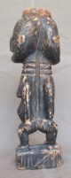 Rare Baoule Janus Carving - Guinean Forest (former ' Aof ') - Early 1900 Sculptures & Statues photo 2