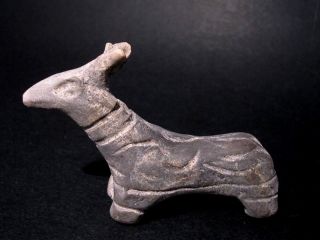 Neolithic Zoomorphic Ceramic Stag Idol –vi Millennia B.  C,  Replica photo