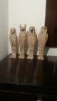 Ancient Egyptian 4 Sons Of Horus (imsety,  Duamutef,  Hapi,  Qebehsenuef) 2510 - 2420bc Egyptian photo 9