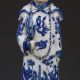 Chinese Blue And White Handwork Character Statue Men, Women & Children photo 2