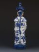 Chinese Blue And White Handwork Character Statue Men, Women & Children photo 5