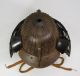 B173: Real Old High - Class Japanese Samurai Iron Armor Helmet Kabuto W/many Line Armor photo 8
