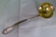 Gorham Sterling Silver Medici Old Large Soup Ladle With Gold Washed Bowl 1880 Flatware & Silverware photo 2