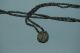 Prehistoric Hohokam Copper Bell Necklace With Black Stone Beads Native American photo 3