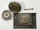 Eagle Lock Company Combination Safe Door Lock Antique Patent 1892 Vintage Old Locks & Keys photo 8