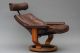 Ekornes Stressless Recliner Leather Lounge Chair - Norway Danish Modern Eames Post-1950 photo 8