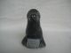 Vintage Inuit Eskimo Soapstone Seal Carving,  Labels Native American photo 3