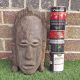 Vintage Hand Carved Wooden African Mask - Unidentified Ethnic Carving Other African Antiques photo 9