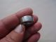 Ancient Late Byzantine - Middle Ages Silver Nicely Engraved Ring,  Date Circa Xvi Ad Roman photo 1