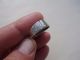 Ancient Late Byzantine - Middle Ages Silver Nicely Engraved Ring,  Date Circa Xvi Ad Roman photo 2