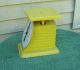 Vintage 1950 ' S Yellow American Family Metal Scale With Fruit,  Chicken,  Fish Scales photo 1