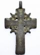 Late Medieval Bronze Radiate Cross Pendant - Wearable Artifact - St6 Roman photo 2