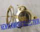 Brass Compass Sundial Antique Vintage Styled Pocket Transit Compass In 3 Inch Compasses photo 4