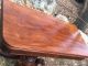Antique Mahogany Duncan Phfife Style Game Table Console Table Carved 1900-1950 photo 1