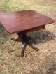 Antique Mahogany Duncan Phfife Style Game Table Console Table Carved 1900-1950 photo 6