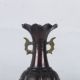 Chinese Bronze Gilt Hand Carved Eight Immortals Vase W Qing Dynasty Mark Ht036 Vases photo 1