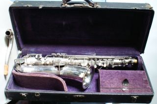 1914 Selmer C Melody Saxophone Parts /repair photo