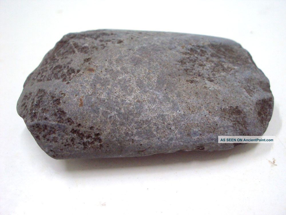 Prehistoric Neolithic Polished Flint Stone Axe Ancient Artifact Butted Tool Neolithic & Paleolithic photo