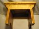 Rustic /primitive Cherry Foot Stool Plant /display Stand Primitives photo 1
