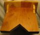 Rustic /primitive Cherry Foot Stool Plant /display Stand Primitives photo 2