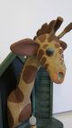 Vintage Folk Art Wooden Giraffe Lamp.  By Millwood Toy.  Barry Grosscup.  Usa Primitives photo 9