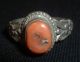 Byzantine Ancient Artifact - Silver Ring With Stone Gem Circa 1200 - 1400 Ad - 3529 Other Antiquities photo 3