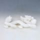 100 Natural White Jade Hand Carved Dragon Statue Dragons photo 5