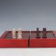 Chinese Antique Handwork Terracotta Warrior Motif Chess & Wooden Box Boxes photo 1