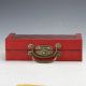 Chinese Antique Handwork Terracotta Warrior Motif Chess & Wooden Box Boxes photo 6
