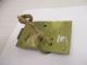 Antique Solid Brass Door Lock Bronze Key & Screws Double Sided Bolt Vintage Old Locks & Keys photo 3