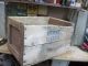 Empty Primitive Wooden Crate Box Atlas Powder Co Weather Wood 14 