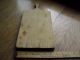 Primitive Early Farm House Kitchen Pantry Old Wood Bread Cutting Chopping Board Primitives photo 5
