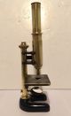 Antique C.  Reichert Wien Brass Microscope From University Cambridge Box & Lenses Other Antique Science Equip photo 3