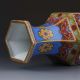 Chinese Cloisonne Handwork Paint Flowers & Birds Porcelain Vase W Yongzheng Mark Vases photo 8
