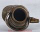 An Old Copper Hand Carved Duck Teapot With Qing Dynasty Mark Teapots photo 6