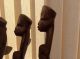 African Tribal Art 9 Men In Dragon Boat Other African Antiques photo 4