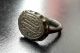 Ancient Bronze Intaglio Islamic Letter Blessing Ring 12th To 14th Century A.  D. Near Eastern photo 6