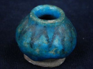 Ancient Glazed Pot Islamic 1100 Ad Pt674 photo