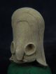 Ancient Teracotta Mother Goddess Head Indus Valley 2000 Bc Tr587 Neolithic & Paleolithic photo 1
