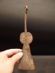 Primitive Antique Hand Forged Keyhole Spatula Blacksmith Made Wrought Iron Aafa Primitives photo 7
