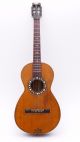 Wilhelm Kruse German Old Antique Old Parlour Vintage Acoustic O Classical Guitar String photo 1