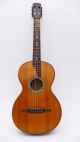 Very Fine Old Antique Old Parlour Parlor Vintage Acoustic Or Classical Guitar String photo 1