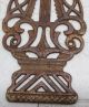Cast Iron Gargoyle Lyre Emblems Antique Chicago Cottage Pump Organ Foot Pedals Other Antique Hardware photo 6