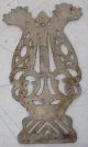 Cast Iron Gargoyle Lyre Emblems Antique Chicago Cottage Pump Organ Foot Pedals Other Antique Hardware photo 7