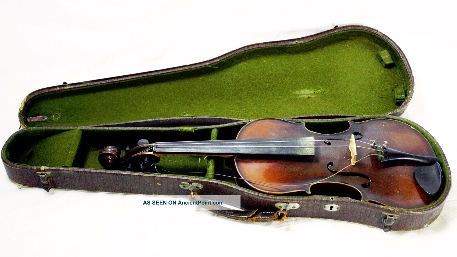 Antique American Era Violin W/ Case Owned By Concertmaster Jacques Gordon (?) Other Antique Instruments photo
